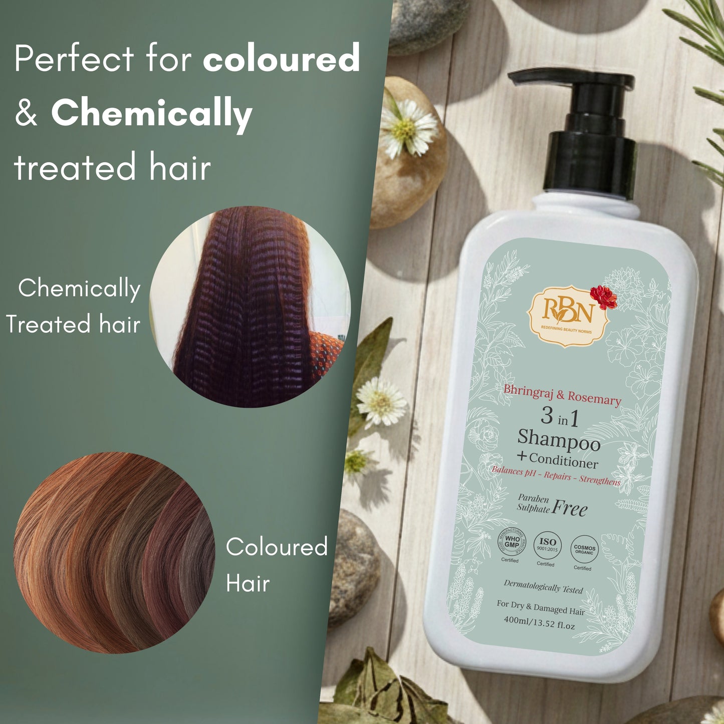 Shampoo and Hair Oil Combo