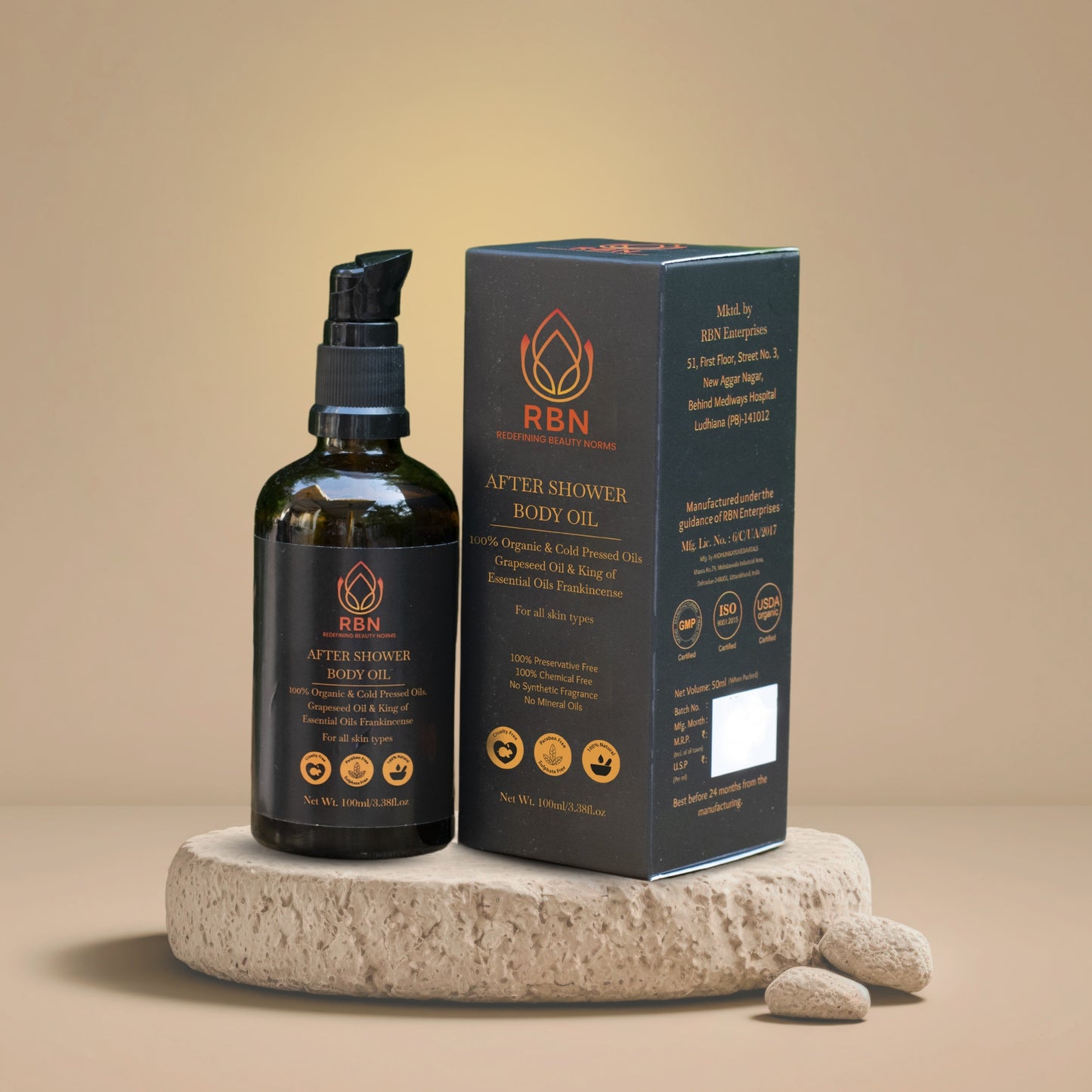 After Shower body Oil