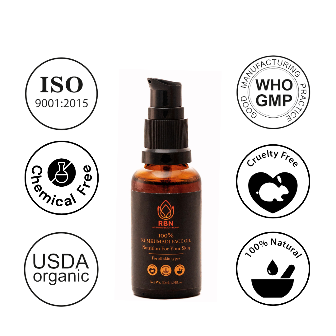 Best Organic Kumkumadi oil for face