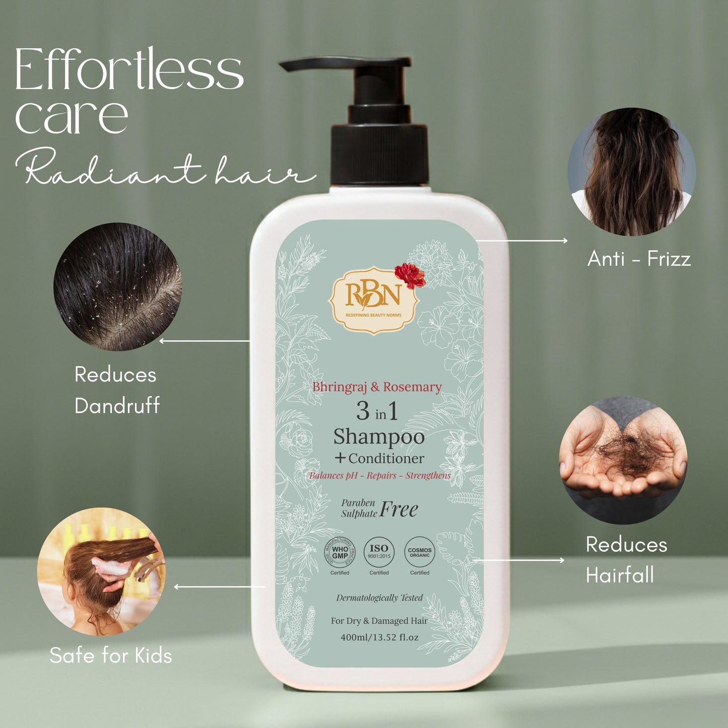 3 in 1 Shampoo Cum Conditioner