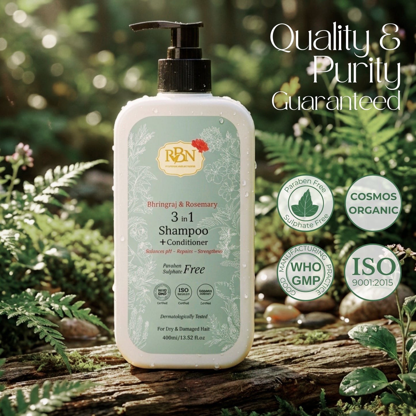 3 in 1 Shampoo Cum Conditioner