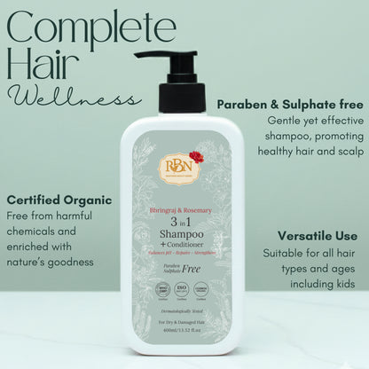 3 in 1 Shampoo Cum Conditioner