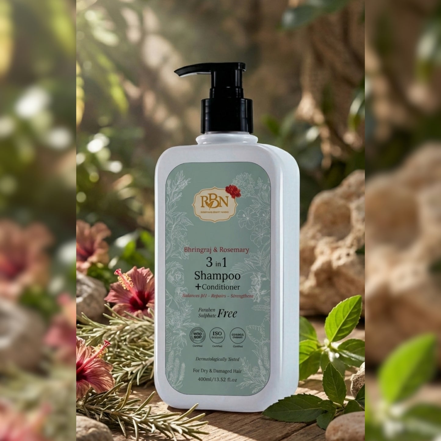 Shampoo and Hair Oil Combo